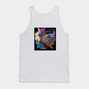 Crater Map Tank Top